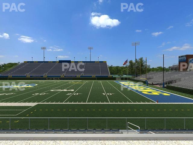 Seating view for Delaware Stadium Section Loge 102 A