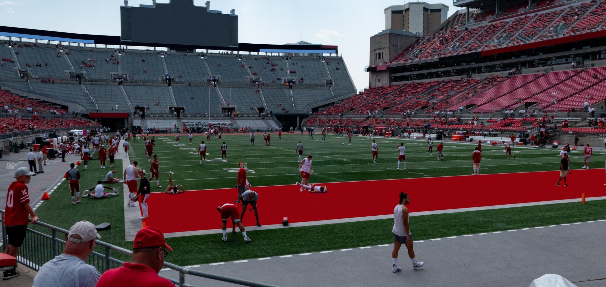 Seating view for Ohio Stadium Section 10 Aa