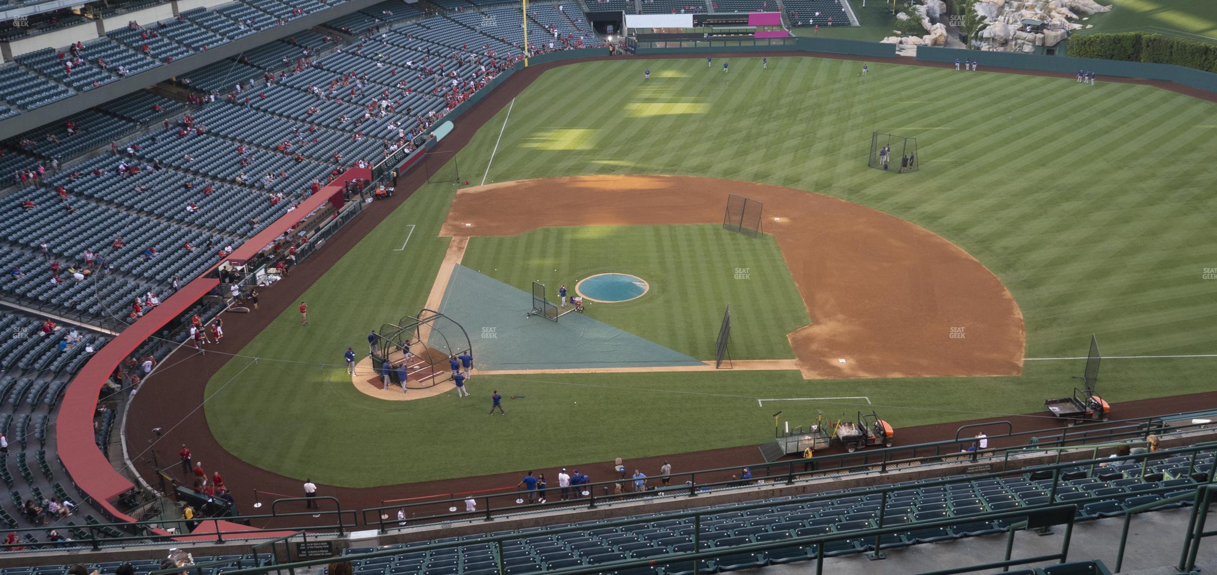 Seating view for Angel Stadium of Anaheim Section 526