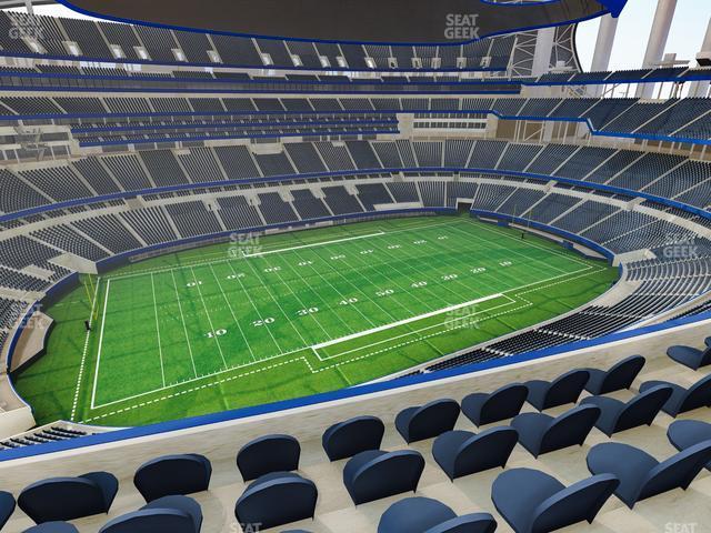 Seating view for SoFi Stadium Section 345