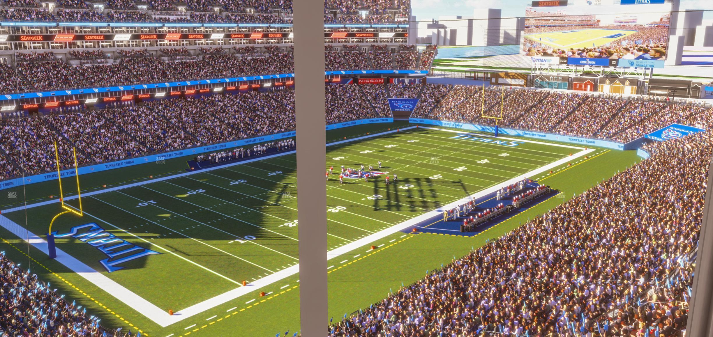 Seating view for Nissan Stadium Section Suite 638 E