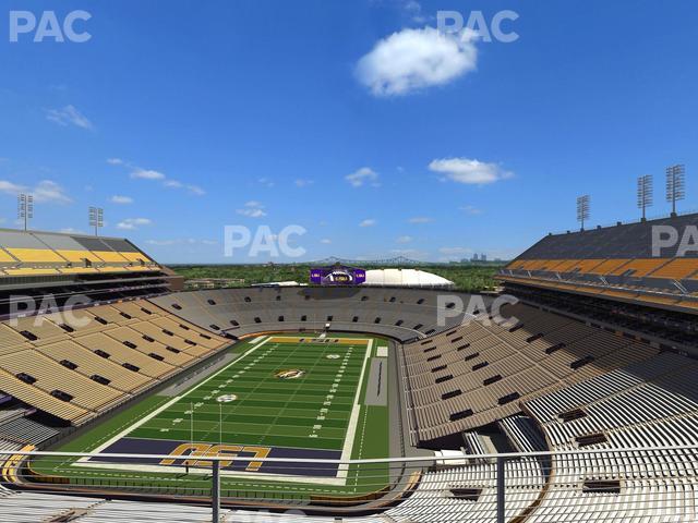 Seating view for Tiger Stadium Section Club 555