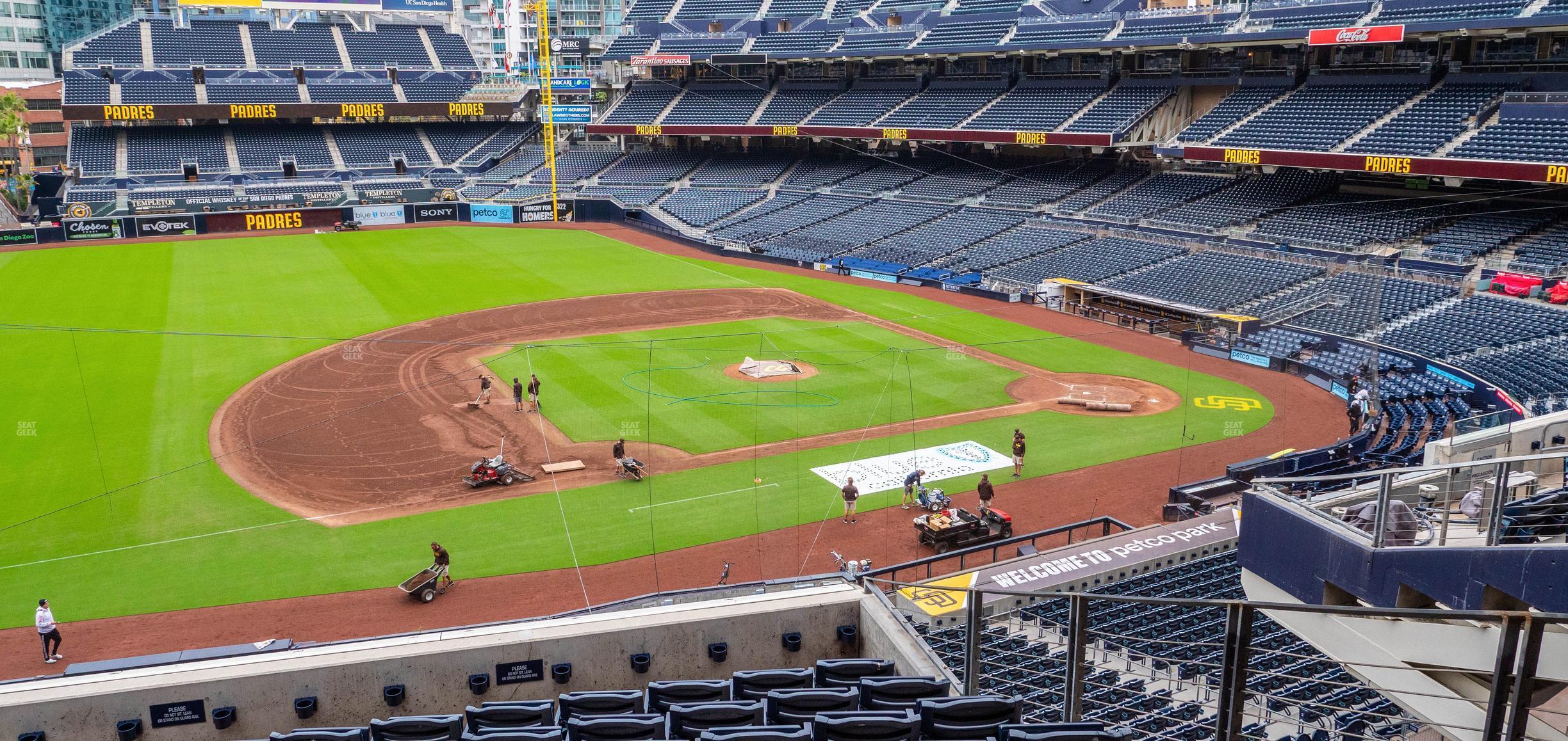 Seating view for Petco Park Section 212