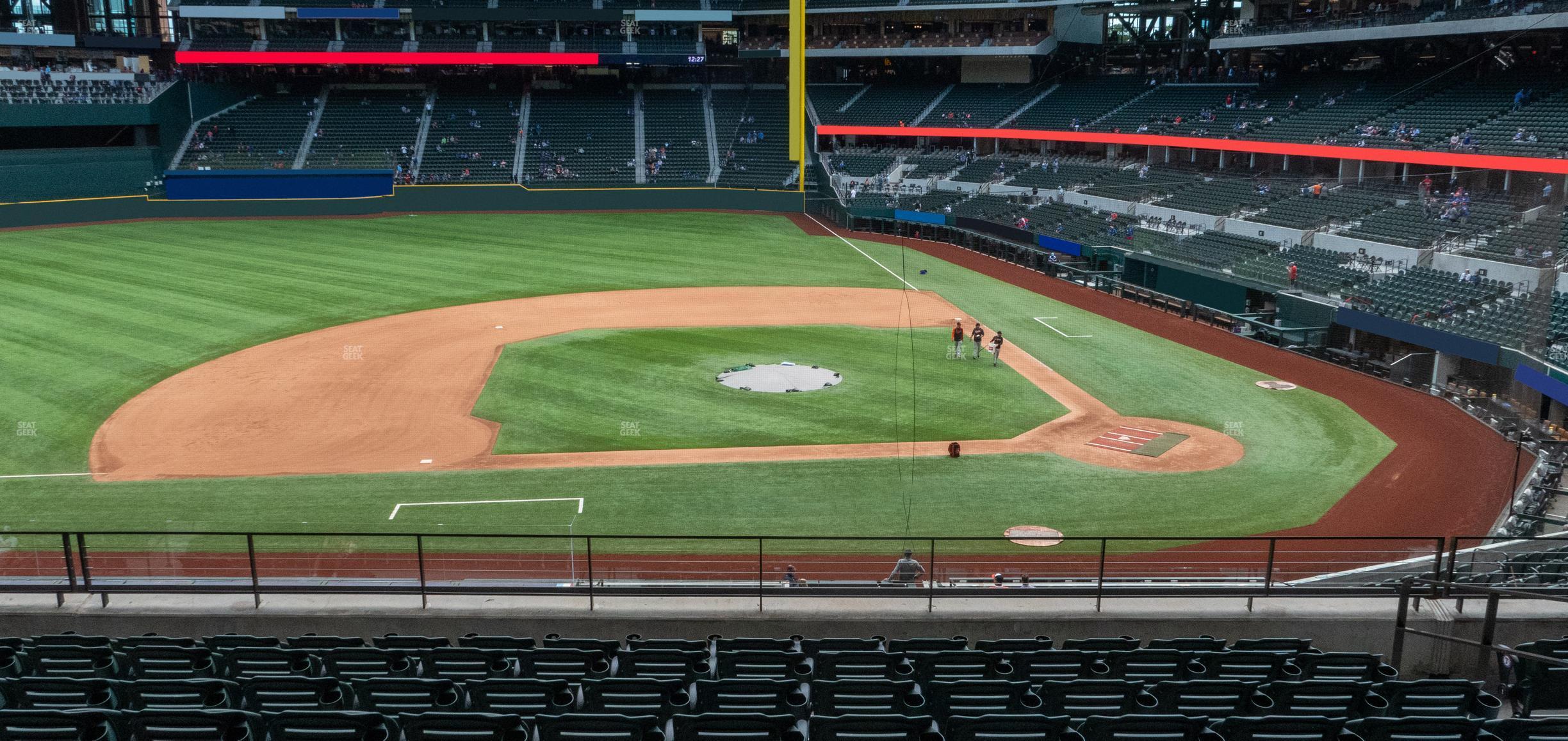 Seating view for Globe Life Field Section 109