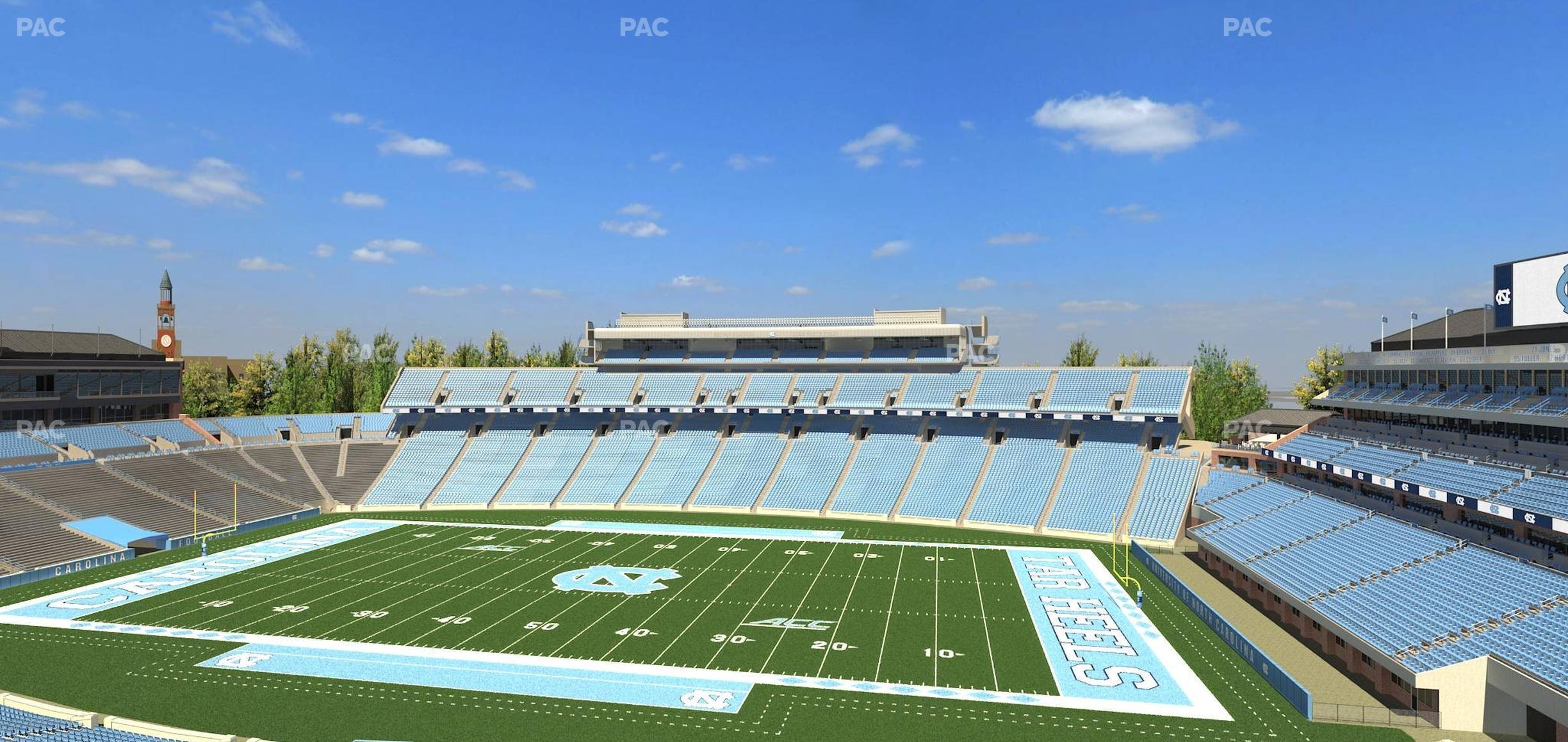 Seating view for Kenan Memorial Stadium Section 228