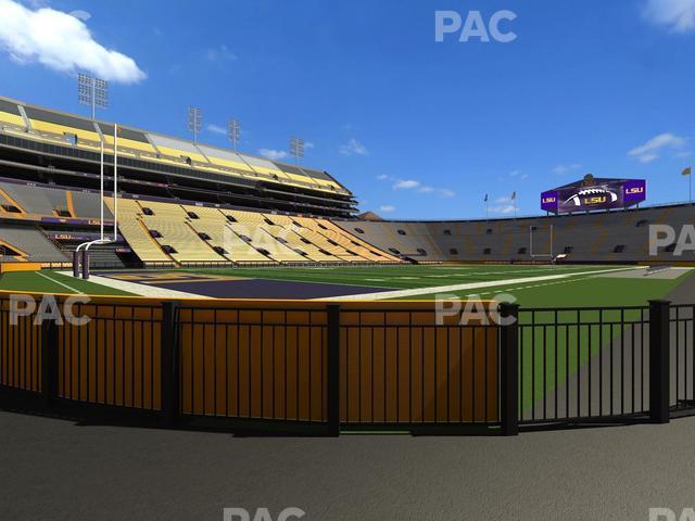 Seating view for Tiger Stadium Section Box 42