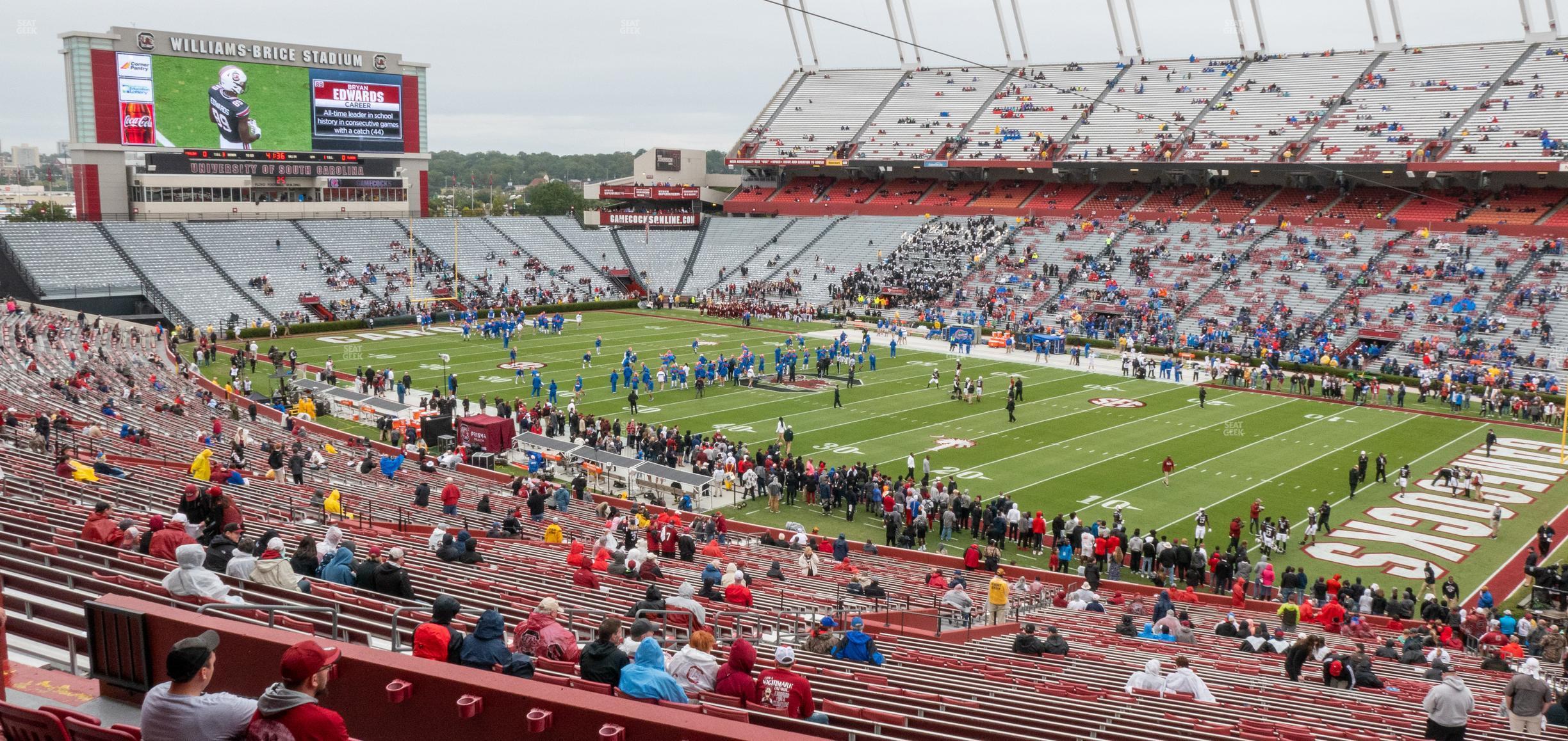 Seating view for Williams Brice Stadium Section 209