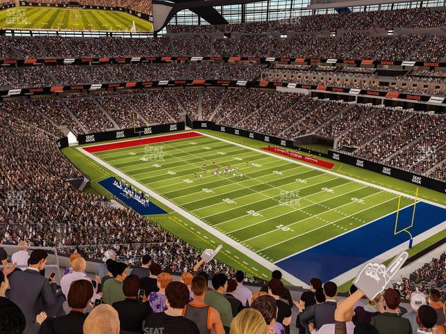 Seating view for Allegiant Stadium Section 305