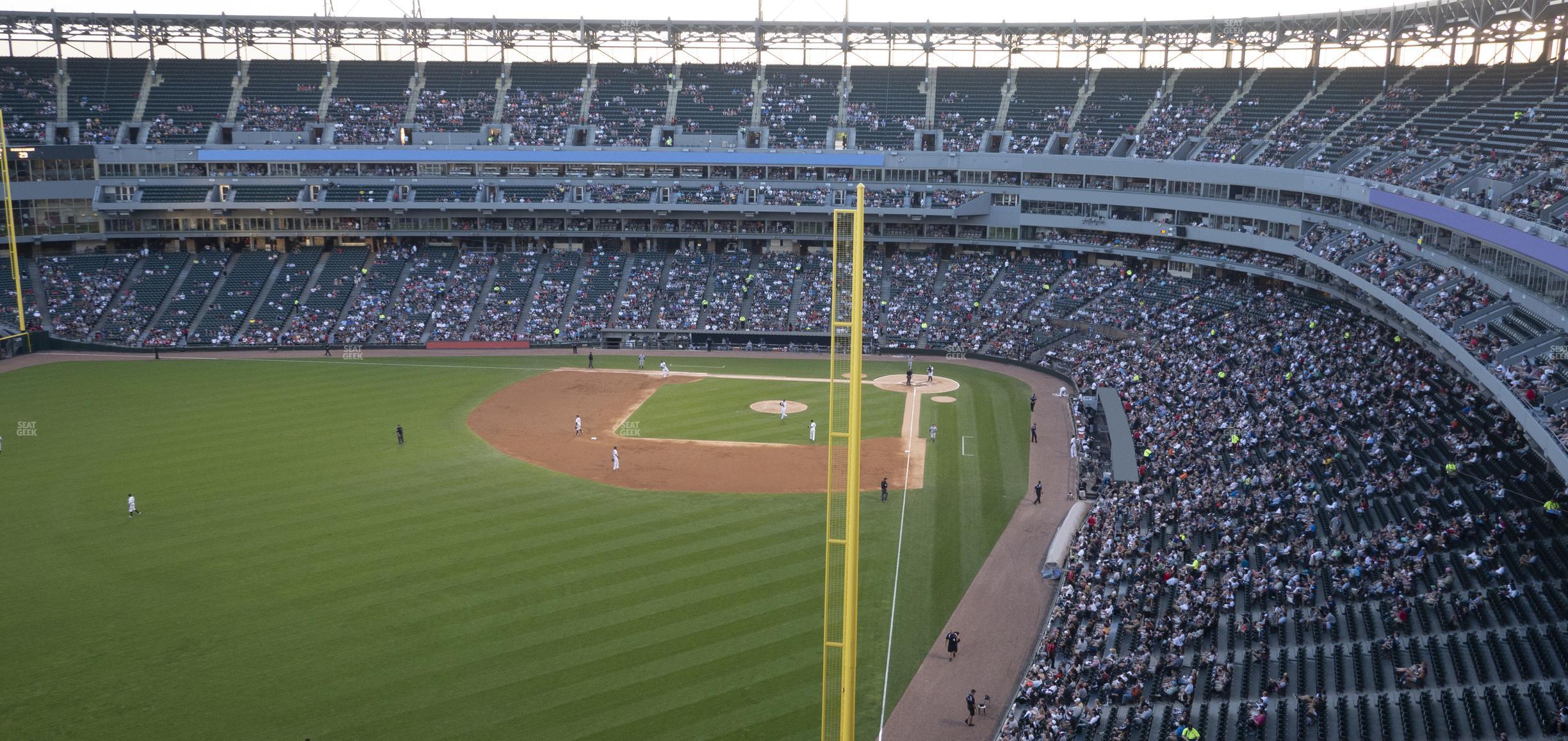 Seating view for Guaranteed Rate Field Section 558