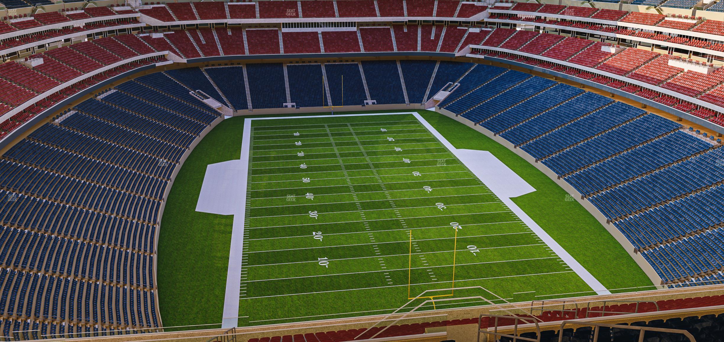 Seating view for NRG Stadium Section 723