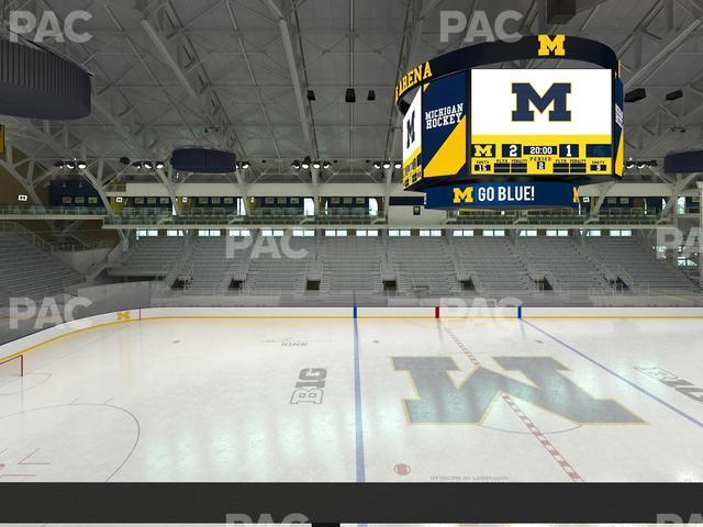 Seating view for Yost Arena Section 216