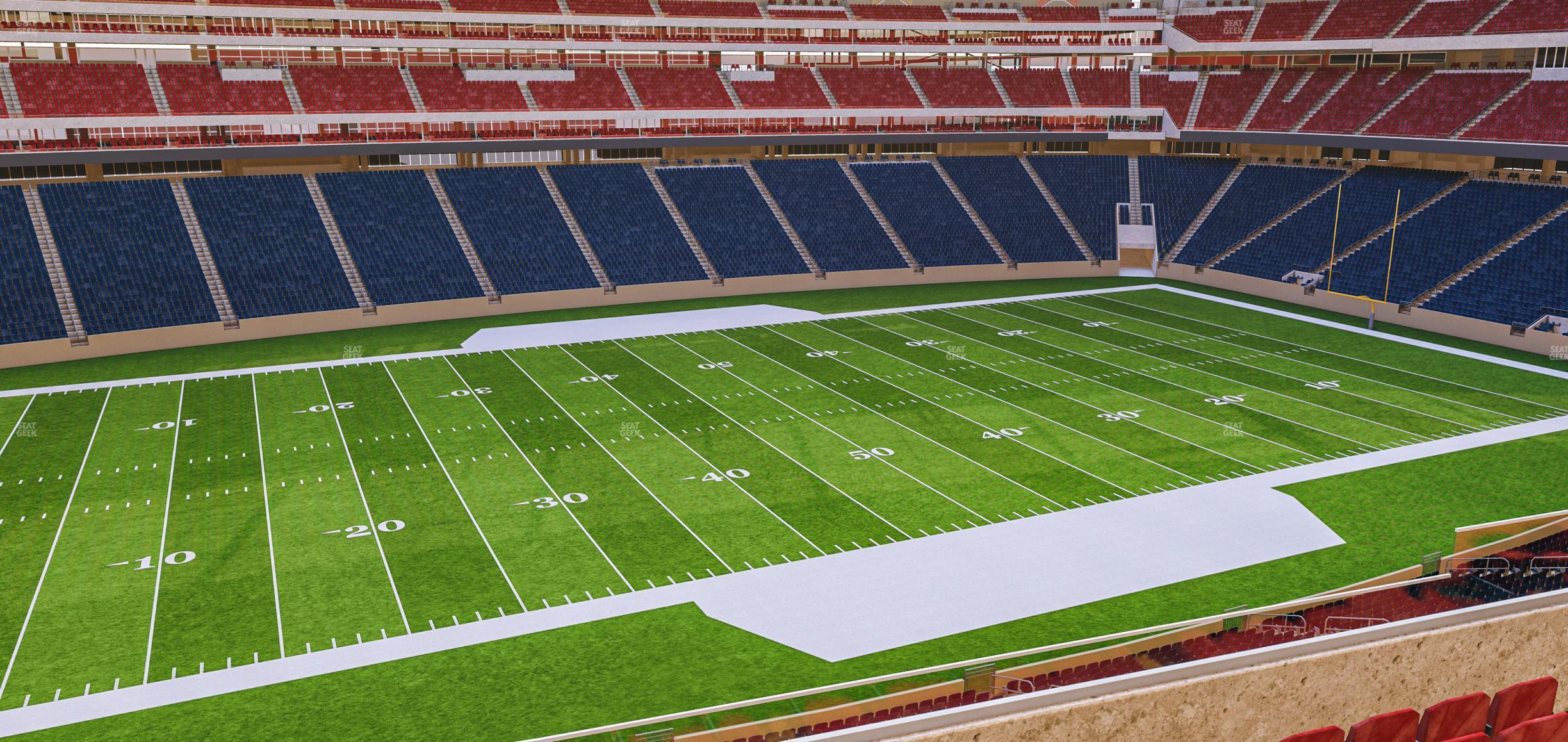 Seating view for NRG Stadium Section 312