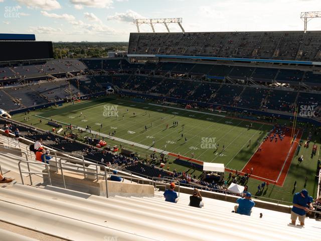 Seating view for Camping World Stadium Section 203