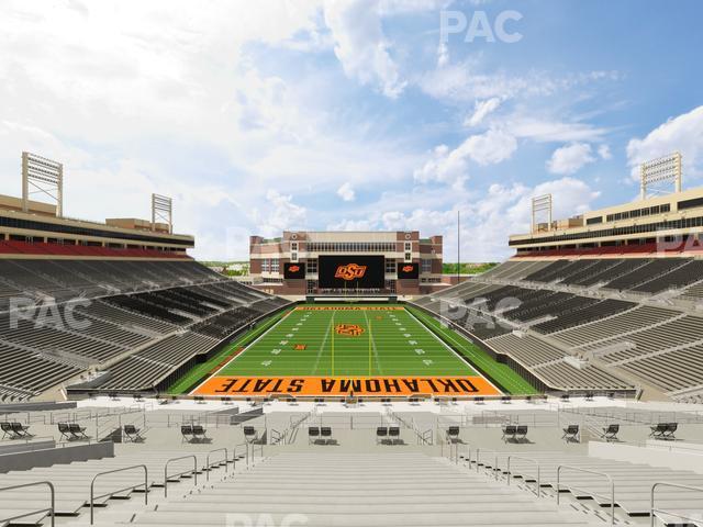 Seating view for Boone Pickens Stadium Section 221