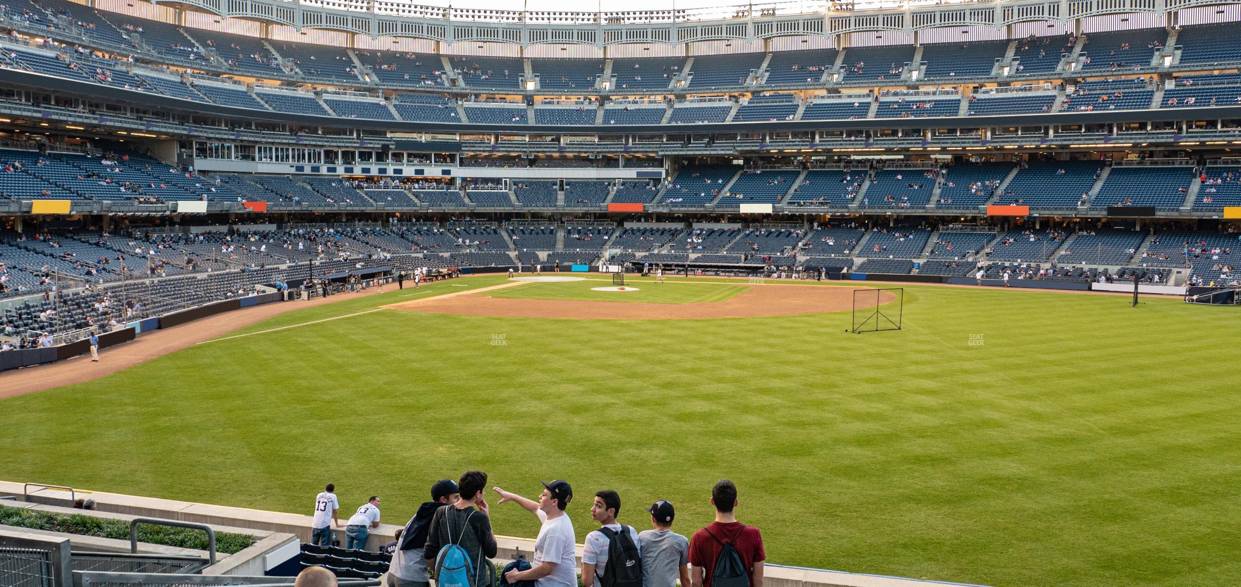 Seating view for Yankee Stadium Section Bleachers 203