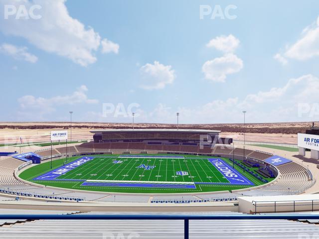 Seating view for Falcon Stadium Section Od 6