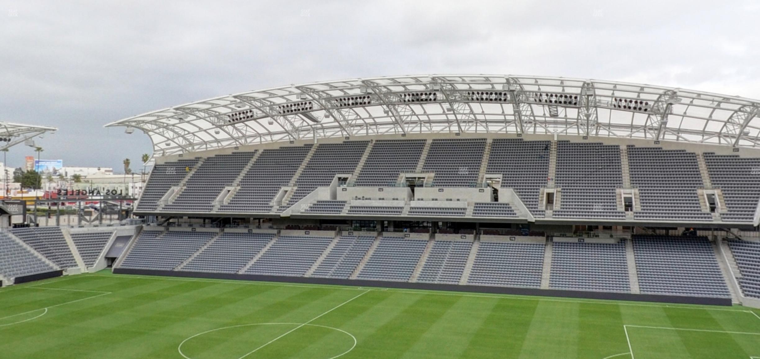 Seating view for BMO Stadium Section Founders Suite 5