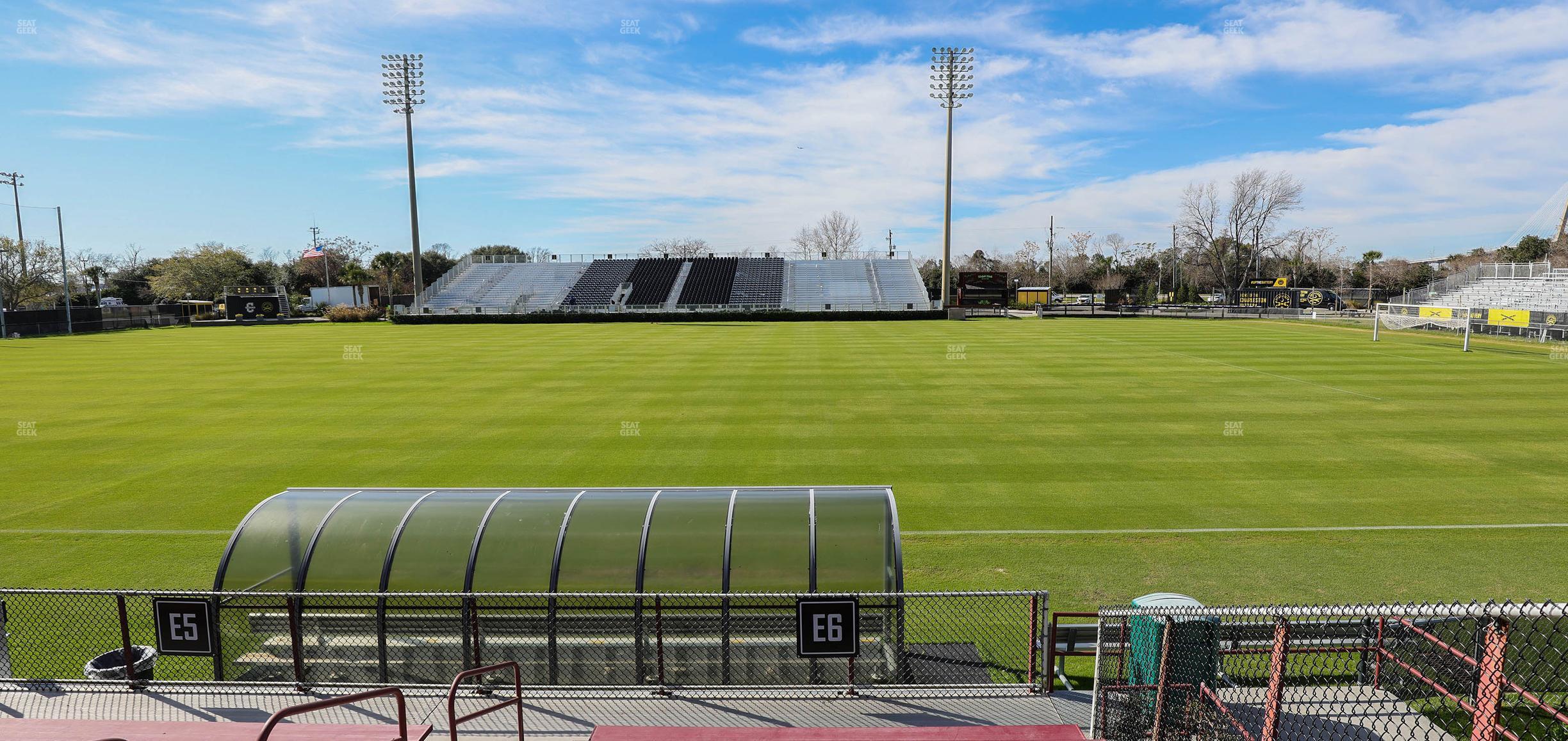 Seating view for Patriots Point Athletics Complex Section 110