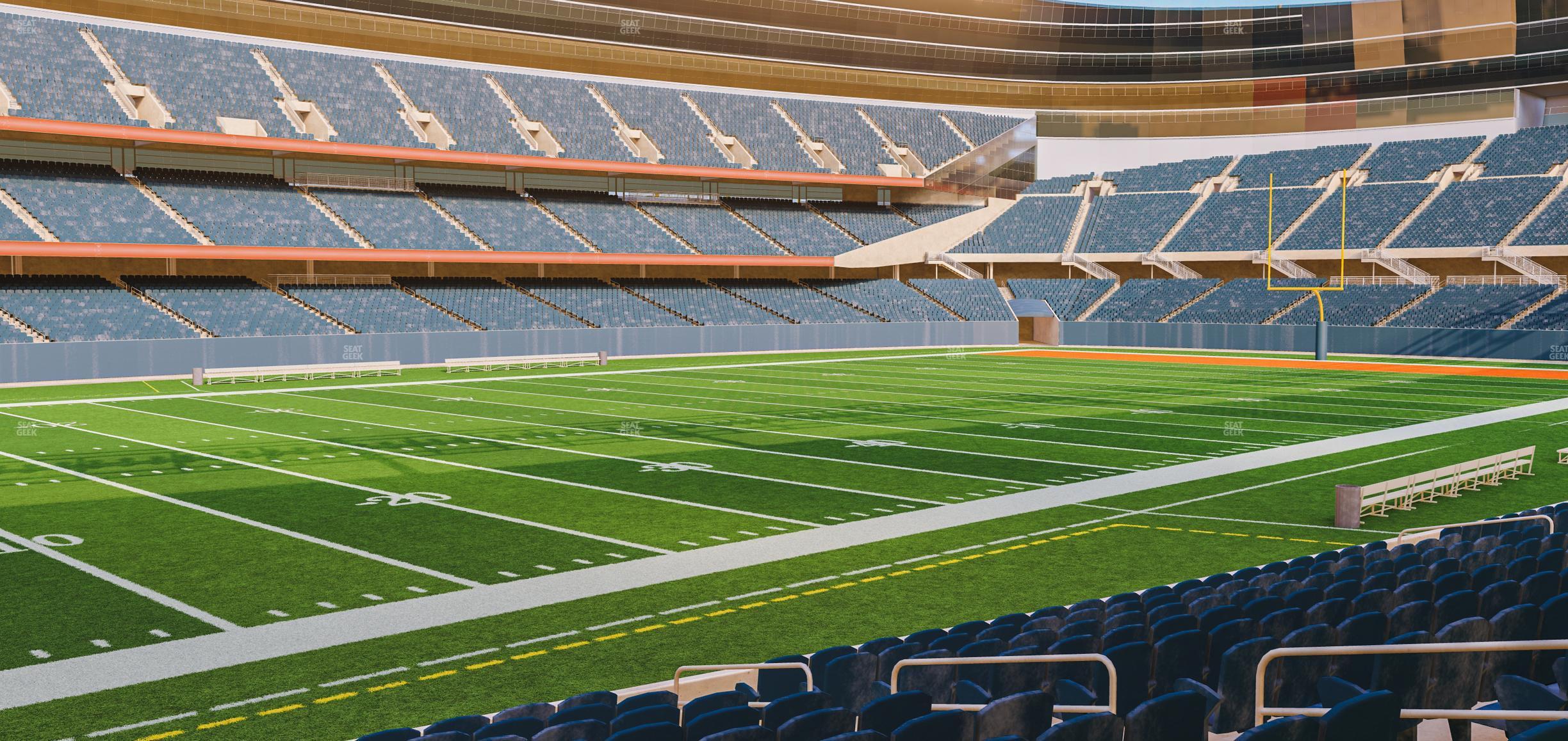 Seating view for Soldier Field Section 143