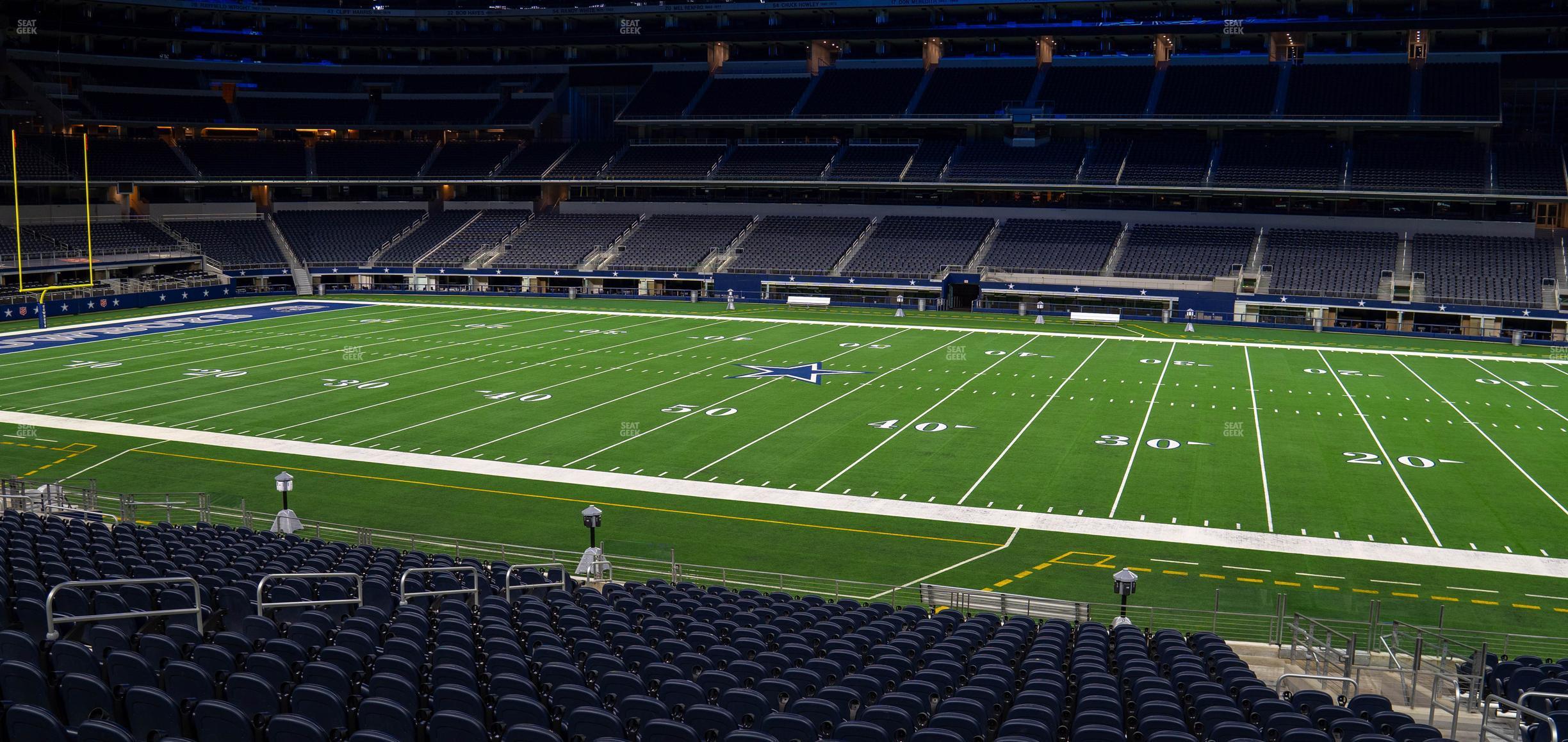 Seating view for AT&T Stadium Section Hall Of Fame Suite 255