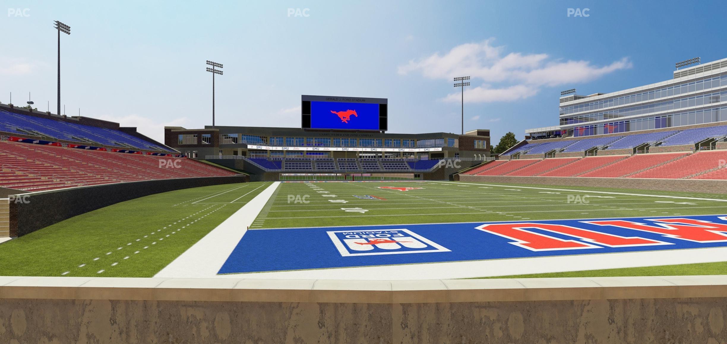 Seating view for Gerald Ford Stadium Section 116