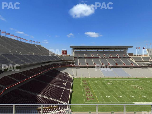 Seating view for Kyle Field Section 311