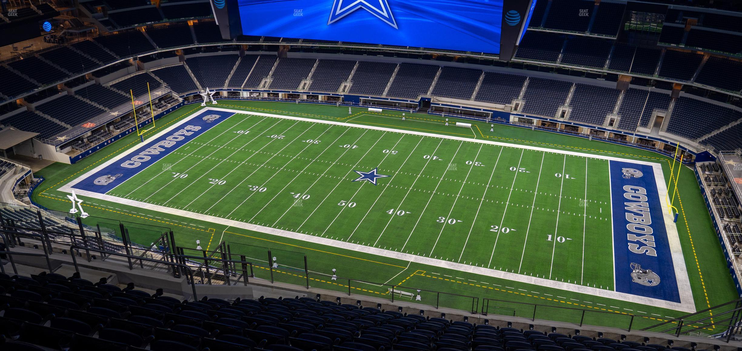 Seating view for AT&T Stadium Section 440