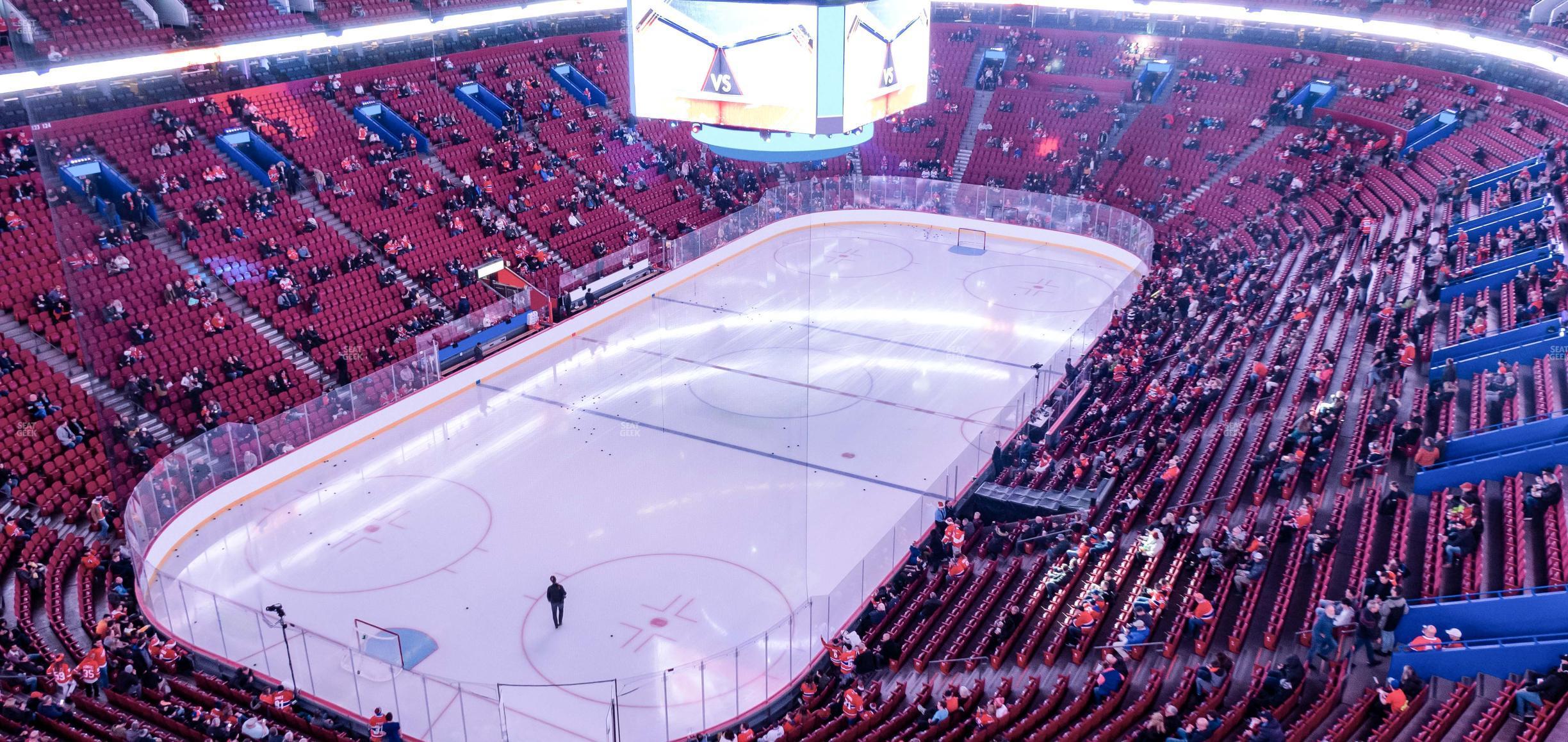 Seating view for Centre Bell Section 325