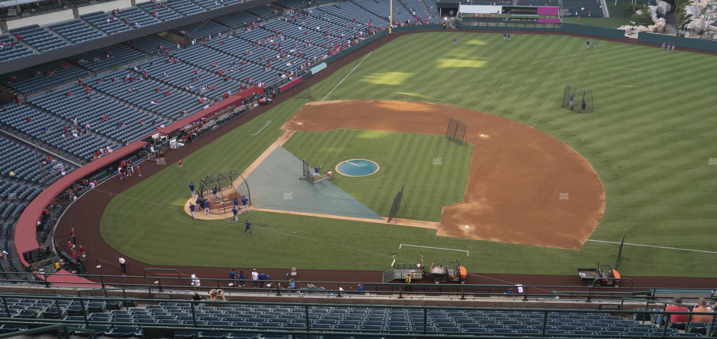 Seating view for Angel Stadium of Anaheim Section 528