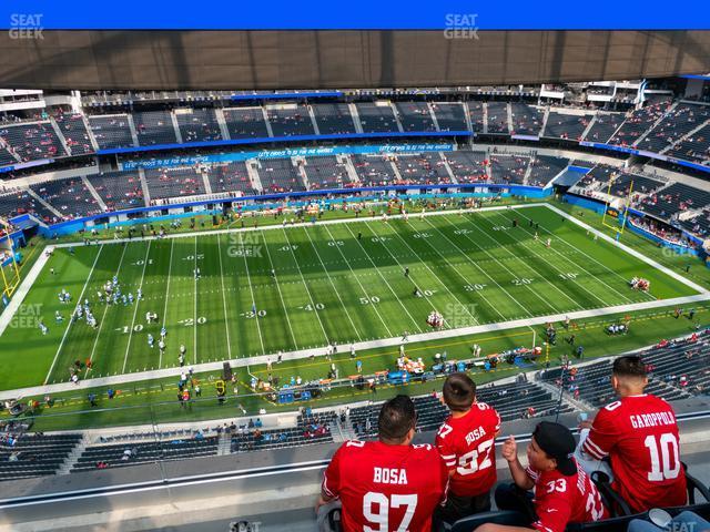 Seating view for SoFi Stadium Section 412