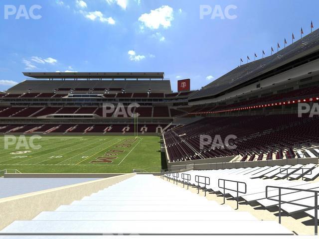 Seating view for Kyle Field Section 122