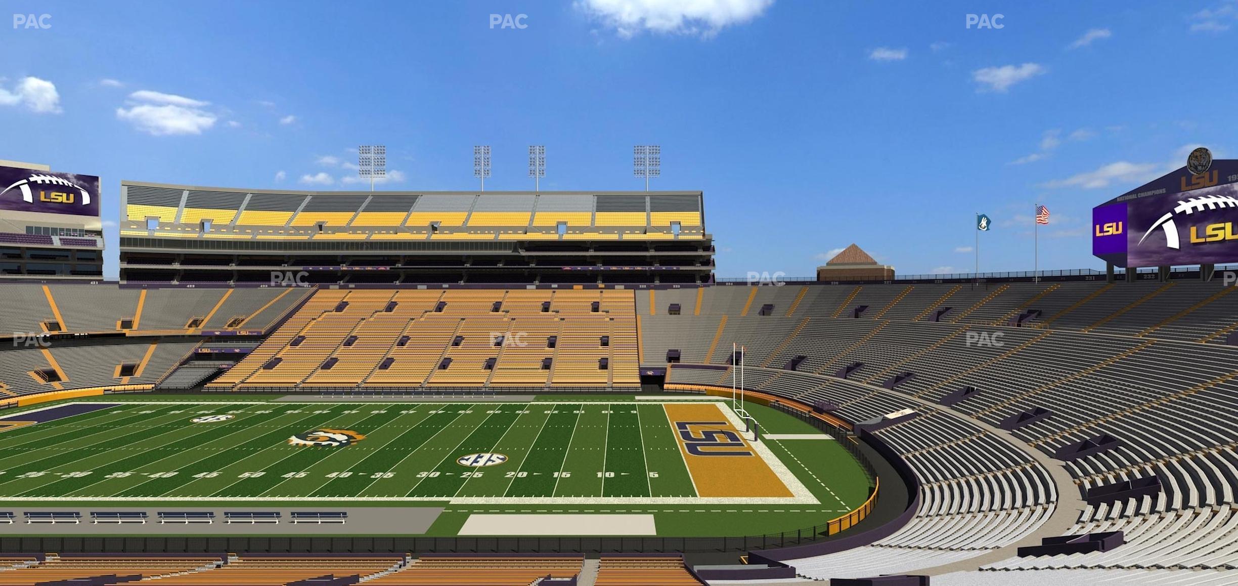 Seating view for Tiger Stadium Section 300