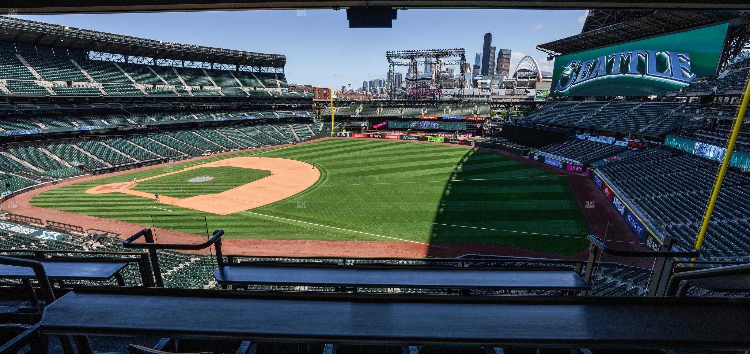 Seating view for T-Mobile Park Section All Star Club 9