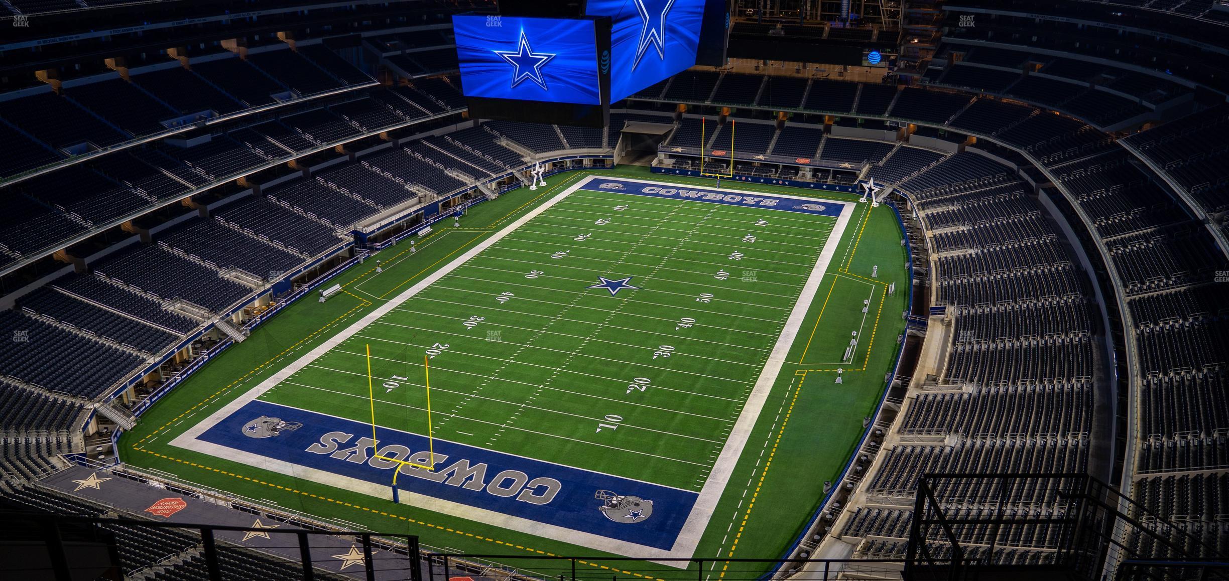 Seating view for AT&T Stadium Section 424