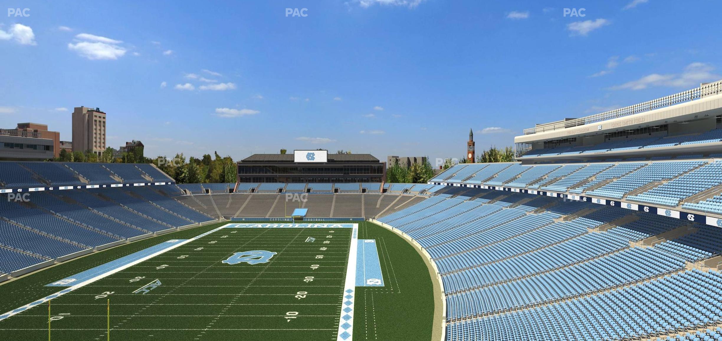 Seating view for Kenan Memorial Stadium Section Suite 18