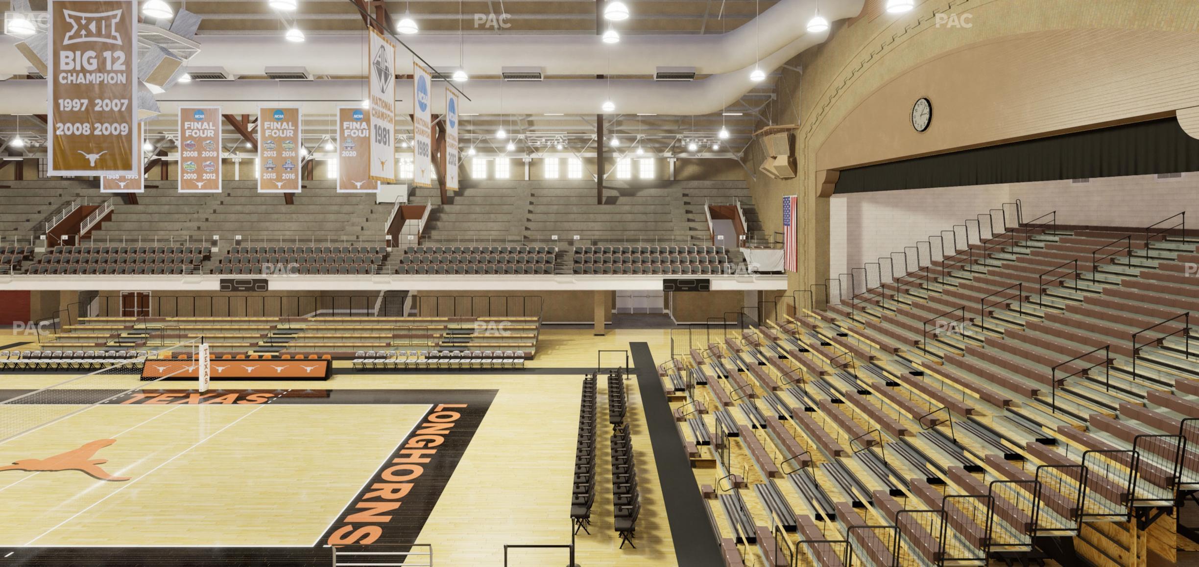 Seating view for Gregory Gym Section Bench 131