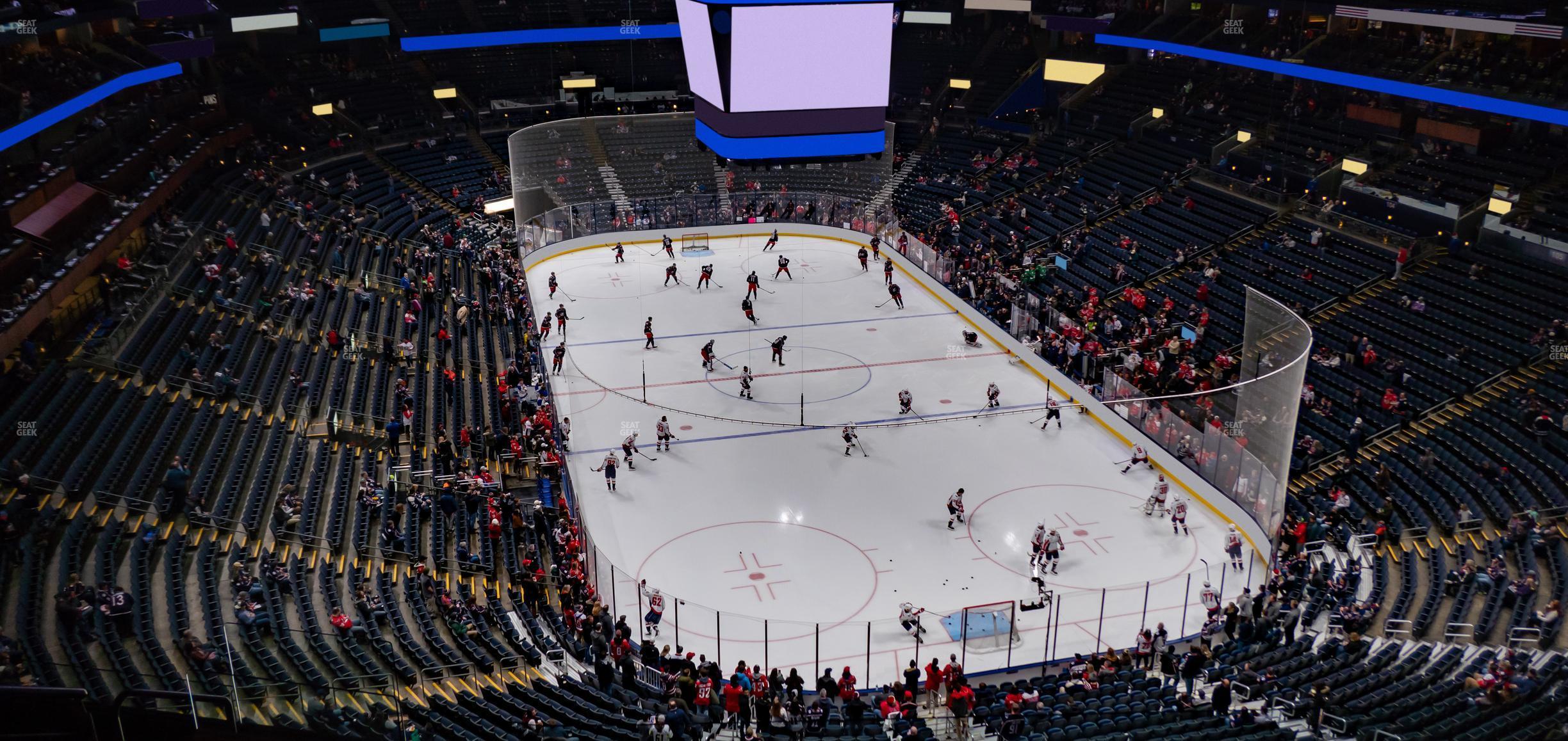 Seating view for Nationwide Arena Section 211