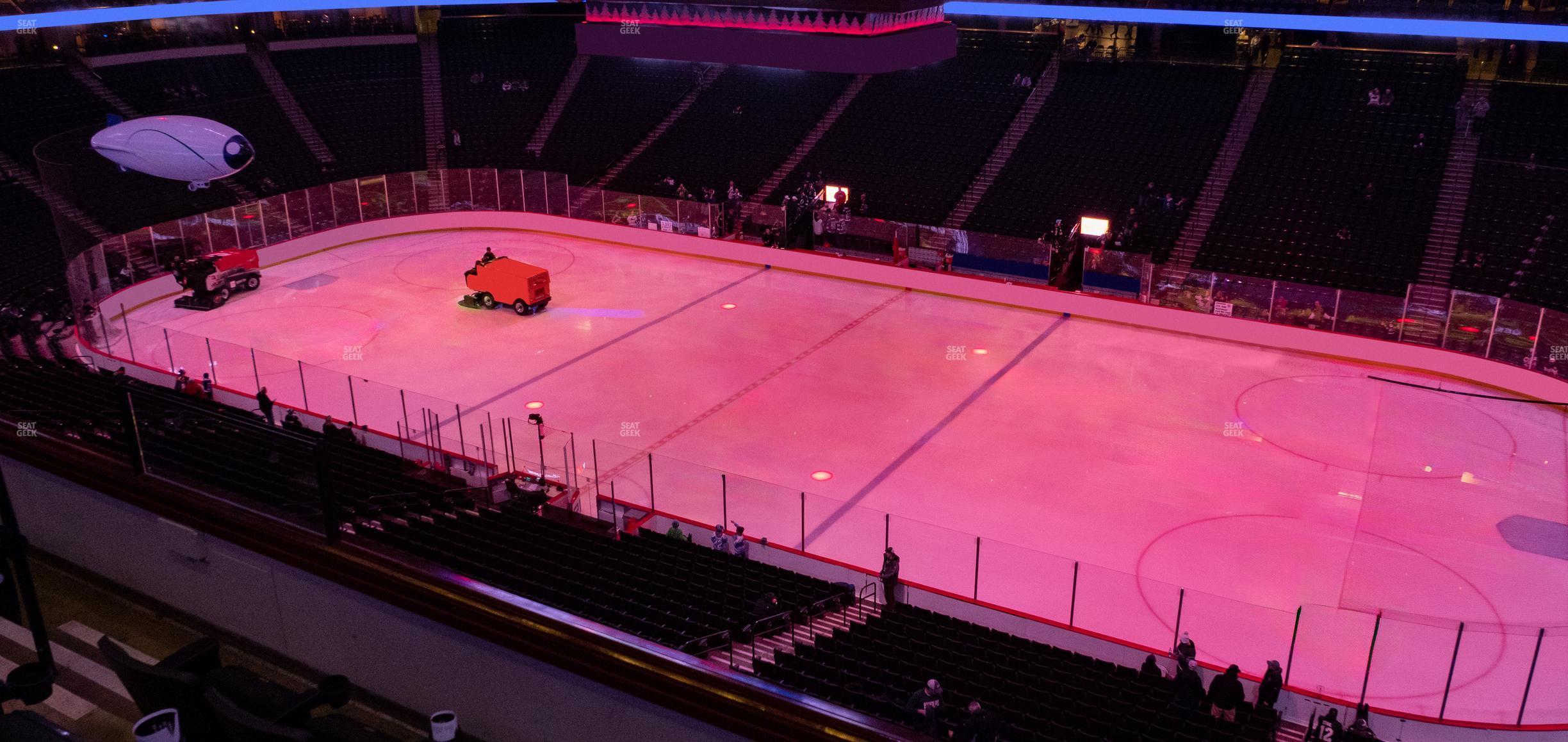 Seating view for Xcel Energy Center Section Club 3