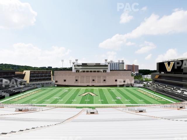 Seating view for FirstBank Stadium Section S