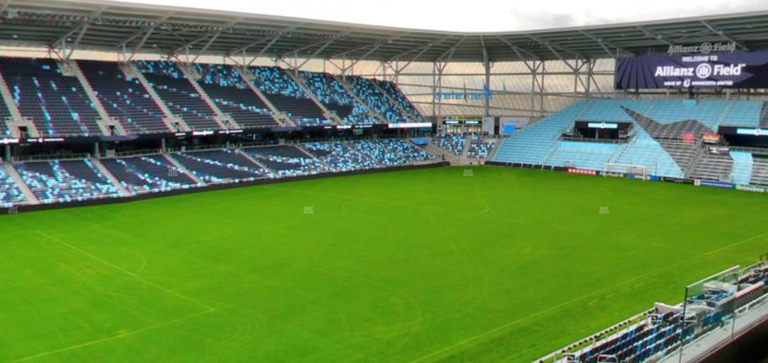 Seating view for Allianz Field Section 140