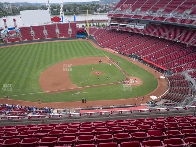 Seating view for Great American Ball Park Section 517