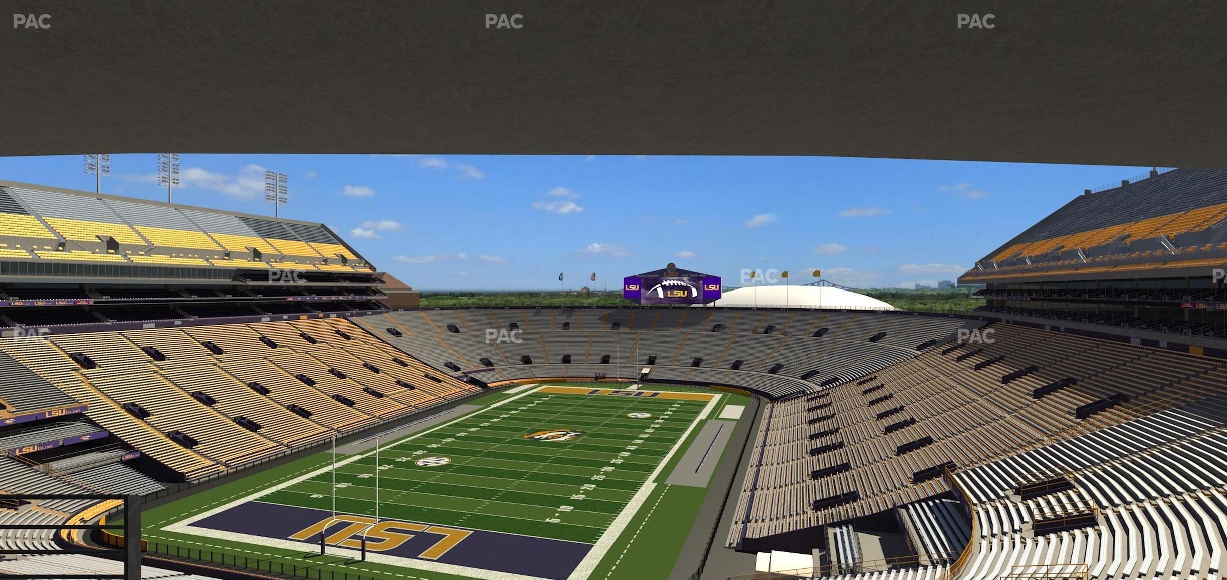 Seating view for Tiger Stadium Section Suite 243