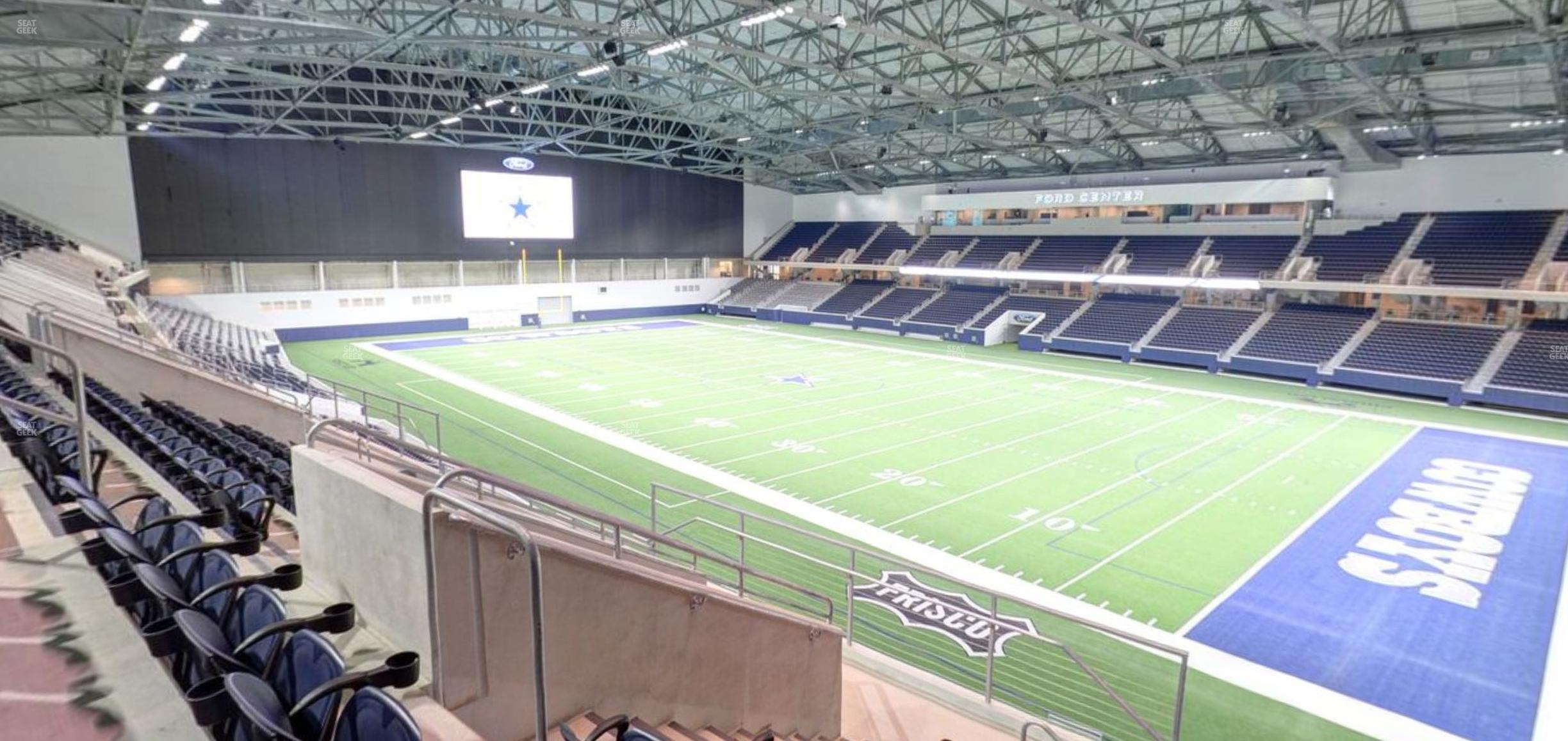 Seating view for Ford Center Section 201