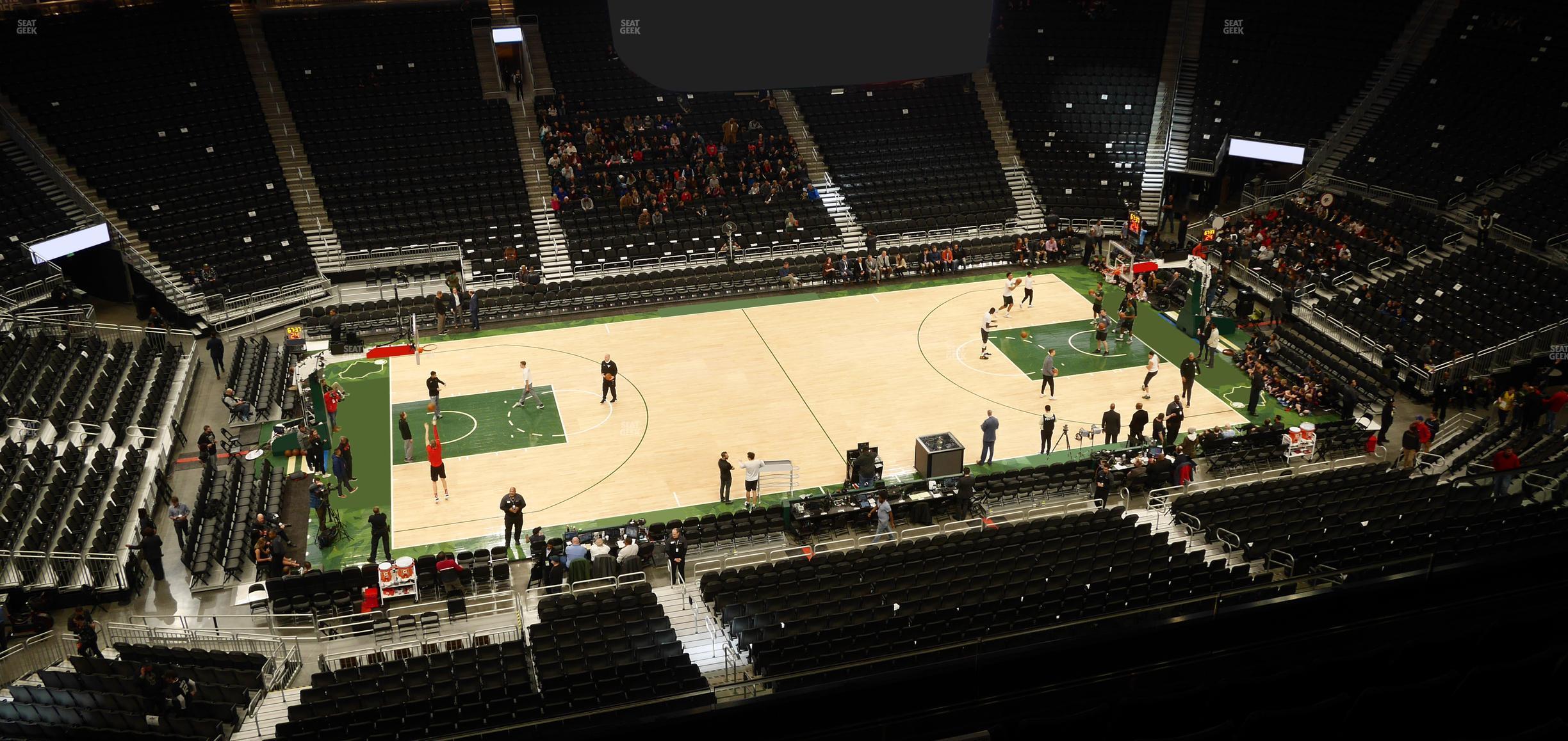 Seating view for Fiserv Forum Section 223