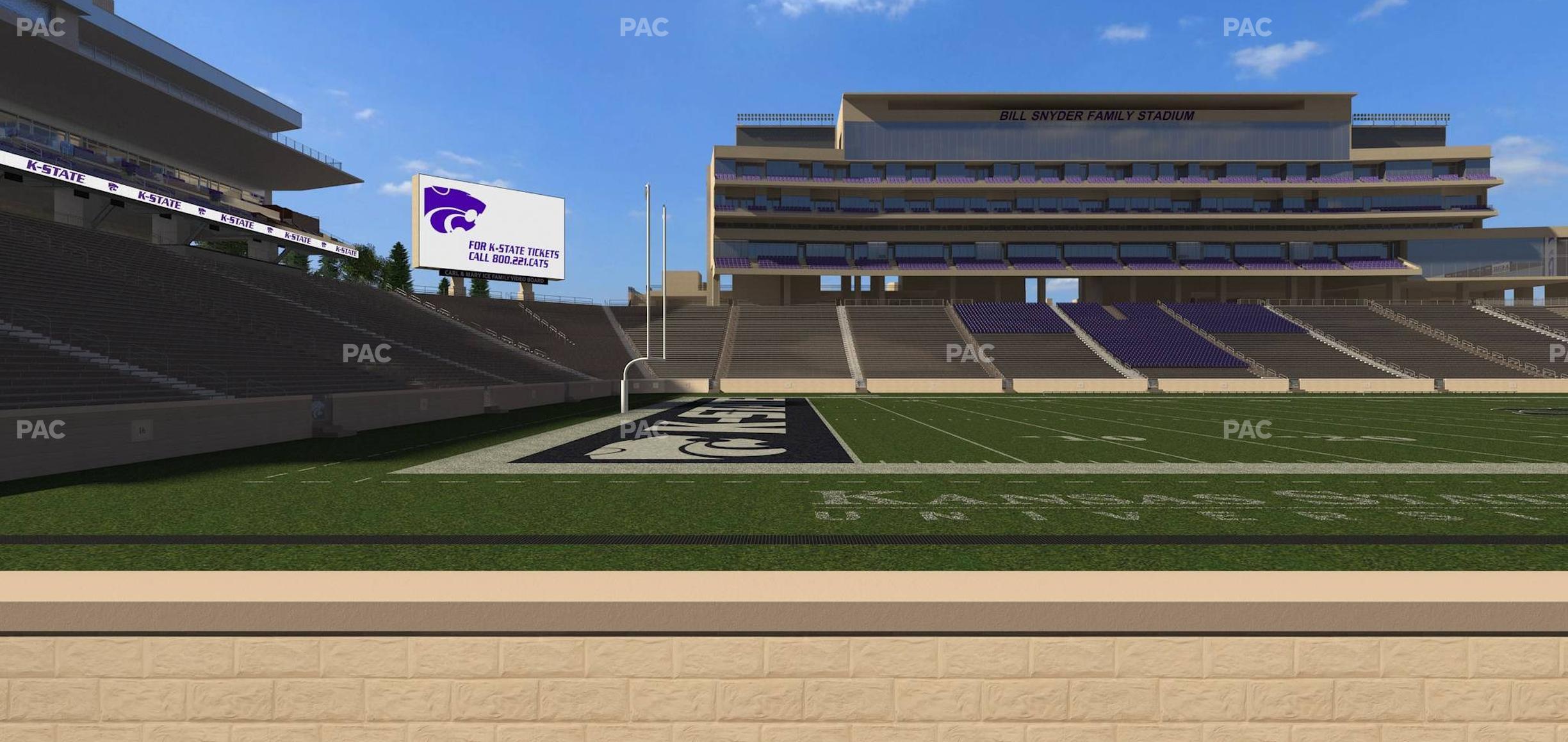 Seating view for Bill Snyder Family Stadium Section 21