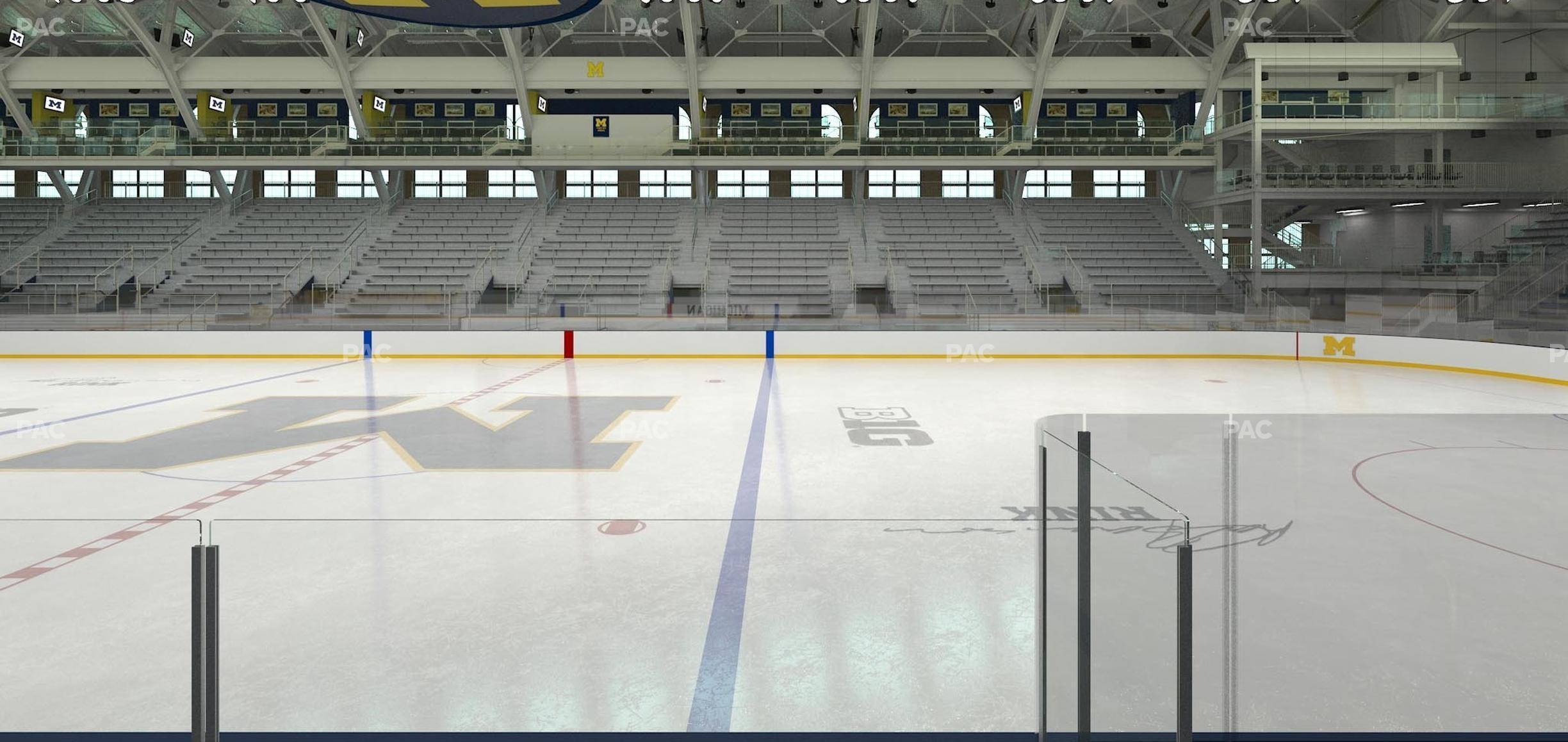 Seating view for Yost Arena Section 20