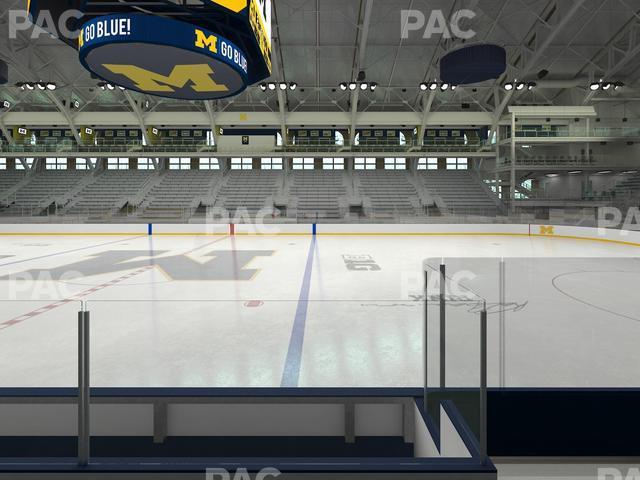 Seating view for Yost Arena Section 20