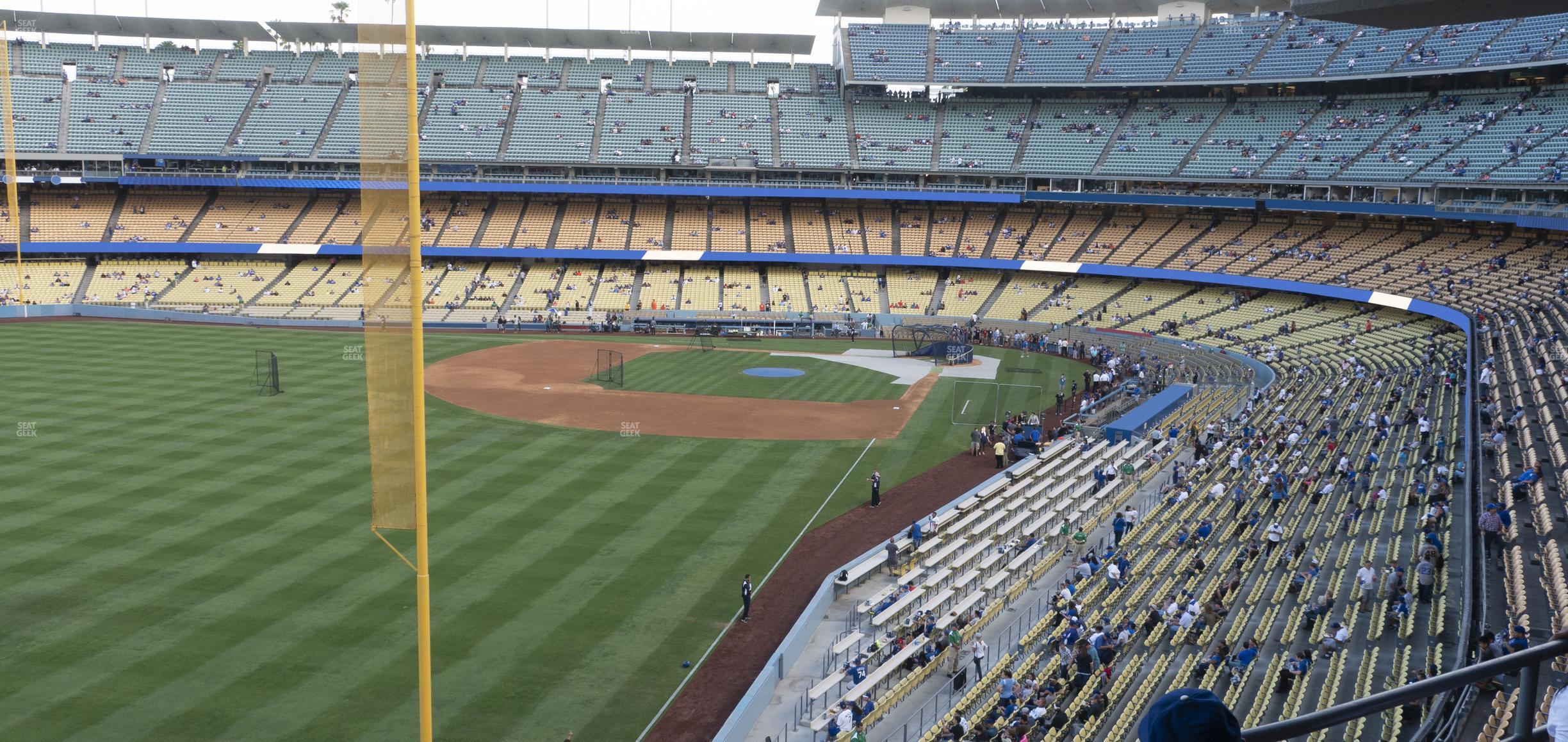 Seating view for Dodger Stadium Section 255 Cl