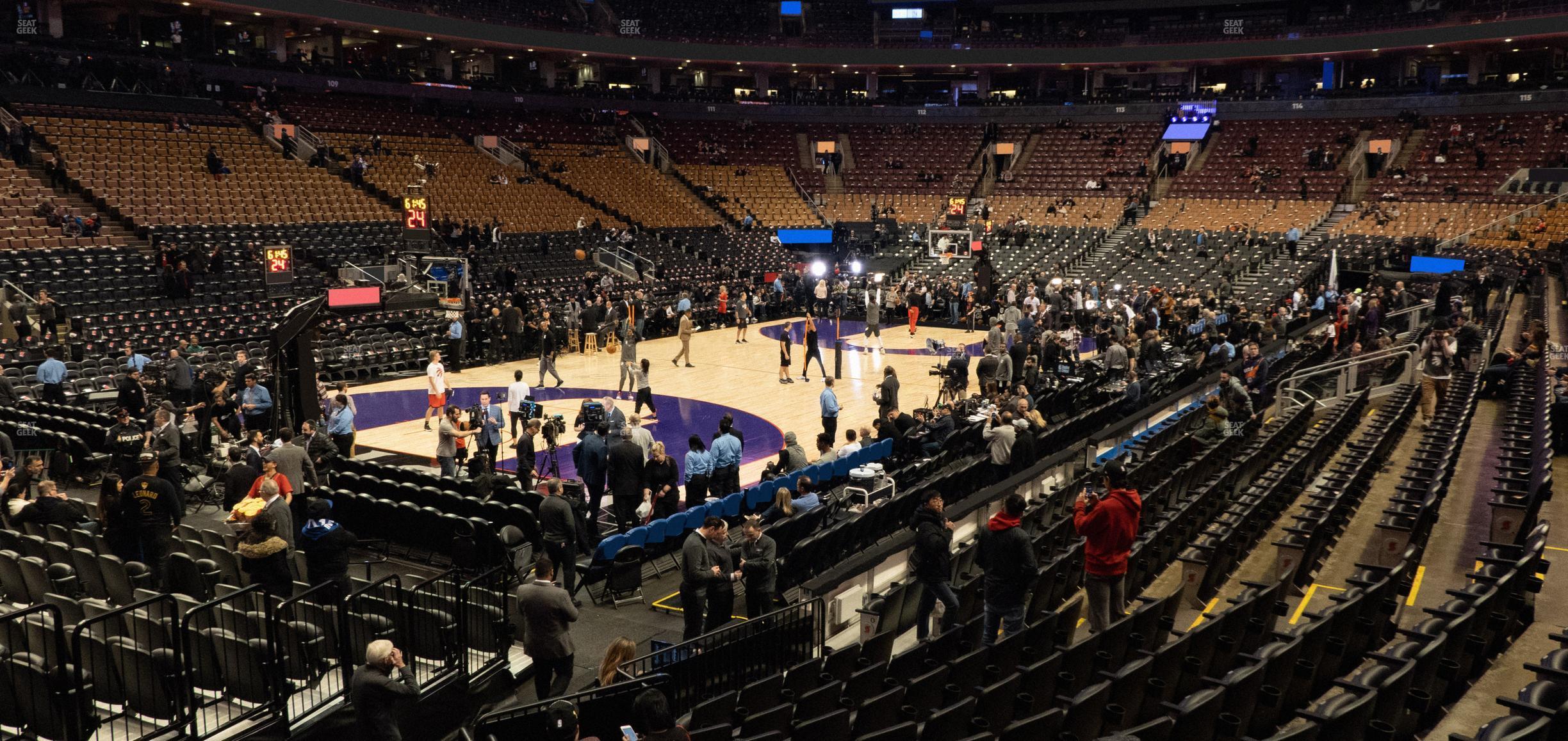 Seating view for Scotiabank Arena Section 122