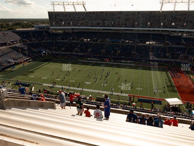 Seating view for Camping World Stadium Section 206